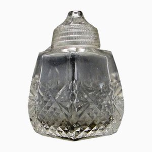 Art Deco Salzbehälter aus Kristallglas, Polen, 1950er, 3er Set