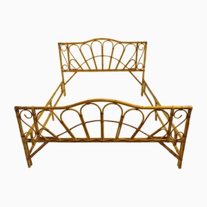Double Bed in Bamboo, 1960s