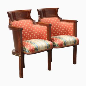 Vintage Theater Armchairs Bench