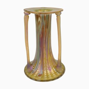 Vase en Verre attribué à Josef Hoffmann, Franz Hofstoetter pour Johann Loetz Witwe, 1900s