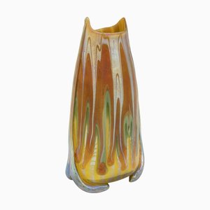 Glass Vase from Franz Hofstötter for Johann Loetz Witwe, 1901