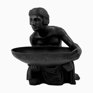 Austrian Art Nouveau Patinated Bronze Sculpture by Gustav Gurschner for K.K. Kunst-Erzgiesserei, 1904