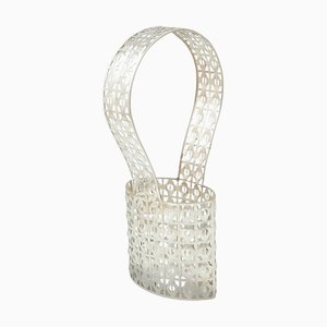 Cesto di fiori in argento attribuito a Josef Hoffmann per Wiener Werkstätte, 1906