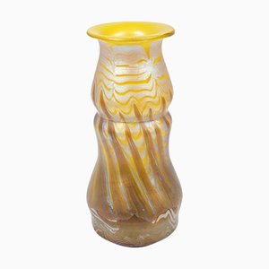 Art Nouveau Bohemian Glass Vase from Johann Loetz Witwe, 1900s