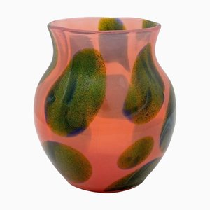 Vase Vert et Rose de Johann Loetz Witwe, 1907