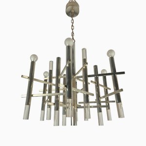Chandelier by Gaetano Sciolari, 1970s