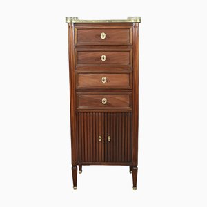 Kleiner antiker Chiffonnier aus Mahagoni