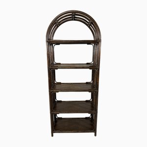 Large Rattan Shelf, 1970s