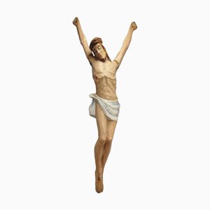 Pre-War Lord Jesus, 1800s, Limewood