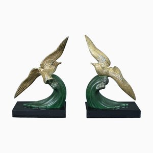 Regulate Bookends from Mélo, 1930, Set of 2