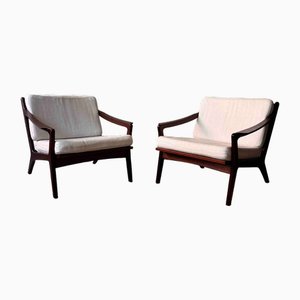 Armchairs attributed to José Cruz de Carvalho for Altamira, Portugal, 1960s, Set of 2