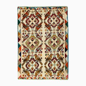 Hand-Knotted Gabbeh Nomadic Rug