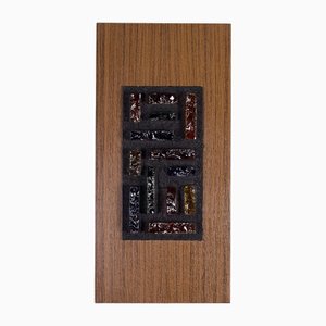 Vintage Brutalist Wall Light, 1960s