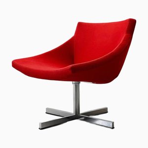 BoCu Armchair in Red by Jörg Boner