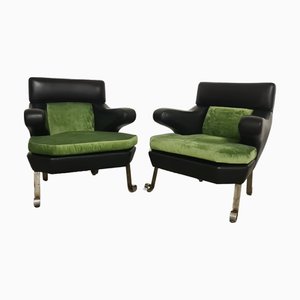Space Age Lounge Chairs, Set of 2
