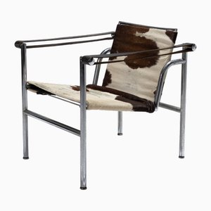 LC1 Ledersessel von Le Corbusier für Cassina, 1960er