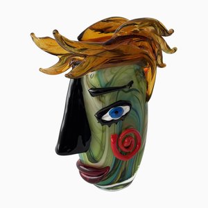 Rostro de Picasso de Mario Badioli, años 80