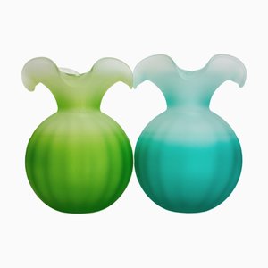 Italian Vases by Mariana Iskra for Ribes the Art of Glass, Set of 2