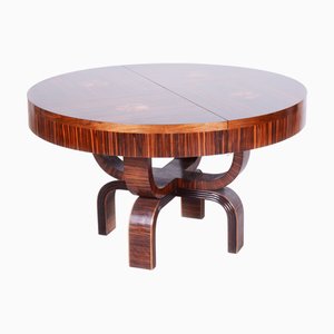 Table à Rallonge Art Déco par P. Follot pour Ecole Boulle, France, 1920s