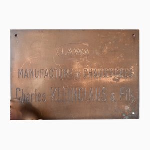 Lawa Copper Plate Shoe Factory