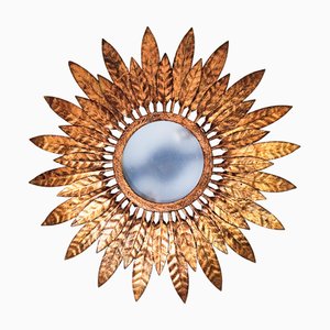 Sun Style Ceiling Lamp from Ferroarte, 1960s