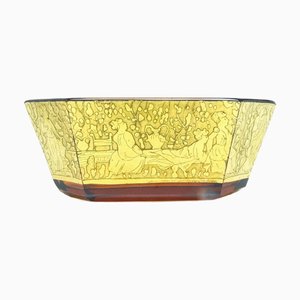 Art Deco Jardiniere from Moser, Former Czechoslovakia, 1930s