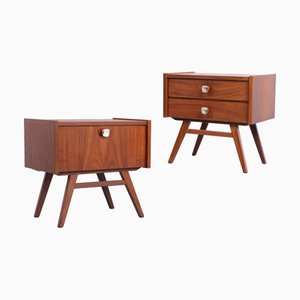 Danish Nightstands in Teak from Fristho, 1950s, Set of 2