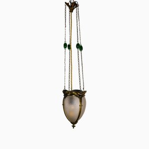 Art Nouveau Lamp, France, 1910s