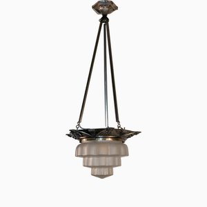 Art Deco Ceiling Light, France, 1930s