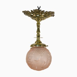 Ceiling Light from Muller Freres Luneville, France, 1930s