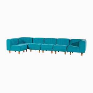 9000 Modular Sofa by Tito Agnoli for Arflex, 1969, Set of 6