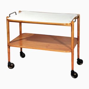 Servierwagen aus Kirschholz