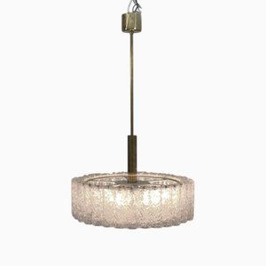 Lampe à Suspension avec Corps en Tube de Verre, Italie