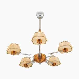 Lampadario Art Déco, Svezia, anni '30