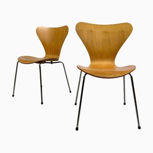 Chairs Mod. Butterfly attributed to Arne Jacobsen attributed to Fritz Hansen, Denmark, 1970s