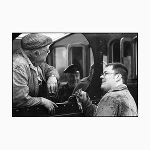 Paul Cooklin, Locomotive Engineers, Silver Gelatin Photograph