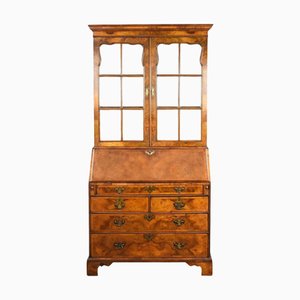 George III Walnut Secretary, 1820s