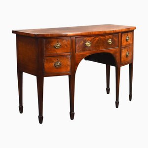 Escritorio George III de caoba, década de 1800