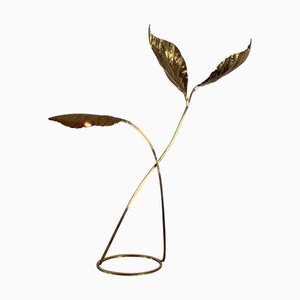 Rabarbaro Three-Leaf Floor Lamp attributed to Carlo Giorgi for Bottega Gadda, Italy, 1971
