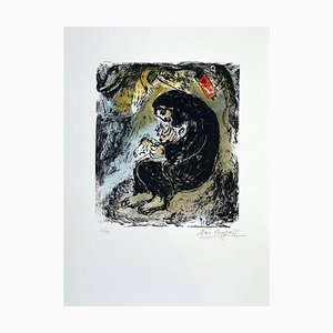 Marc Chagall, Meditation, 1979, Lithograph