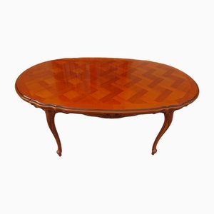 Regency Oval Extendable Dining Table, 1980s