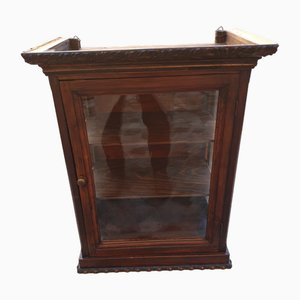 Larch Display Cabinet, 1940s