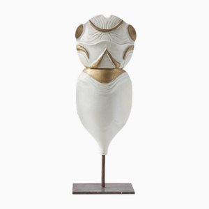 François Gueneau, French Sculpture, 20th Century, Porcelain & Metal