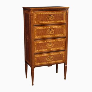 Vintage Kommode mit Intarsien im Louis XVI Stil, 1950