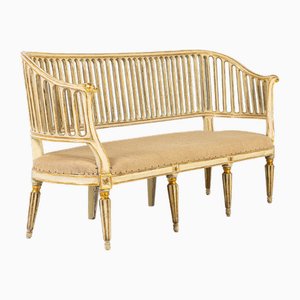 Antique Italian Painted Settee