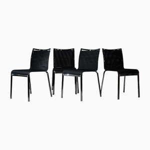 Daniele Molteni zugeschriebene Net Chairs für Bontempi, 1998, 4er Set