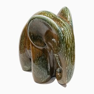 Sculpture of Elephant, 1920s, Stoneware