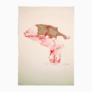 Reiner Schwarz, Kleine Maus, 1968, Lithographie