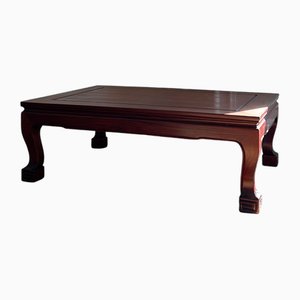 Mesa de centro vintage de caoba