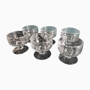 Grandes Tasses Vintage de Biot, France, 1960s, Set de 6